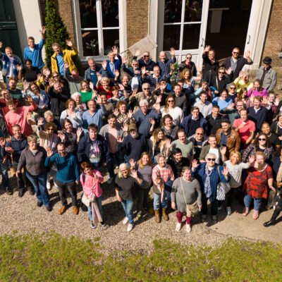 Personeelsfoto van de ODRU. Genomen tijdens de personeelsdag 2024.